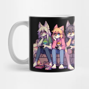 furry fandom - furryart anthro furry fandom Mug